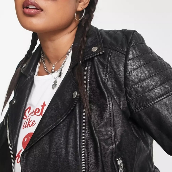 NWT BARNEY'S | Moto Genuine Leather Jacket - Picture 8 of 16